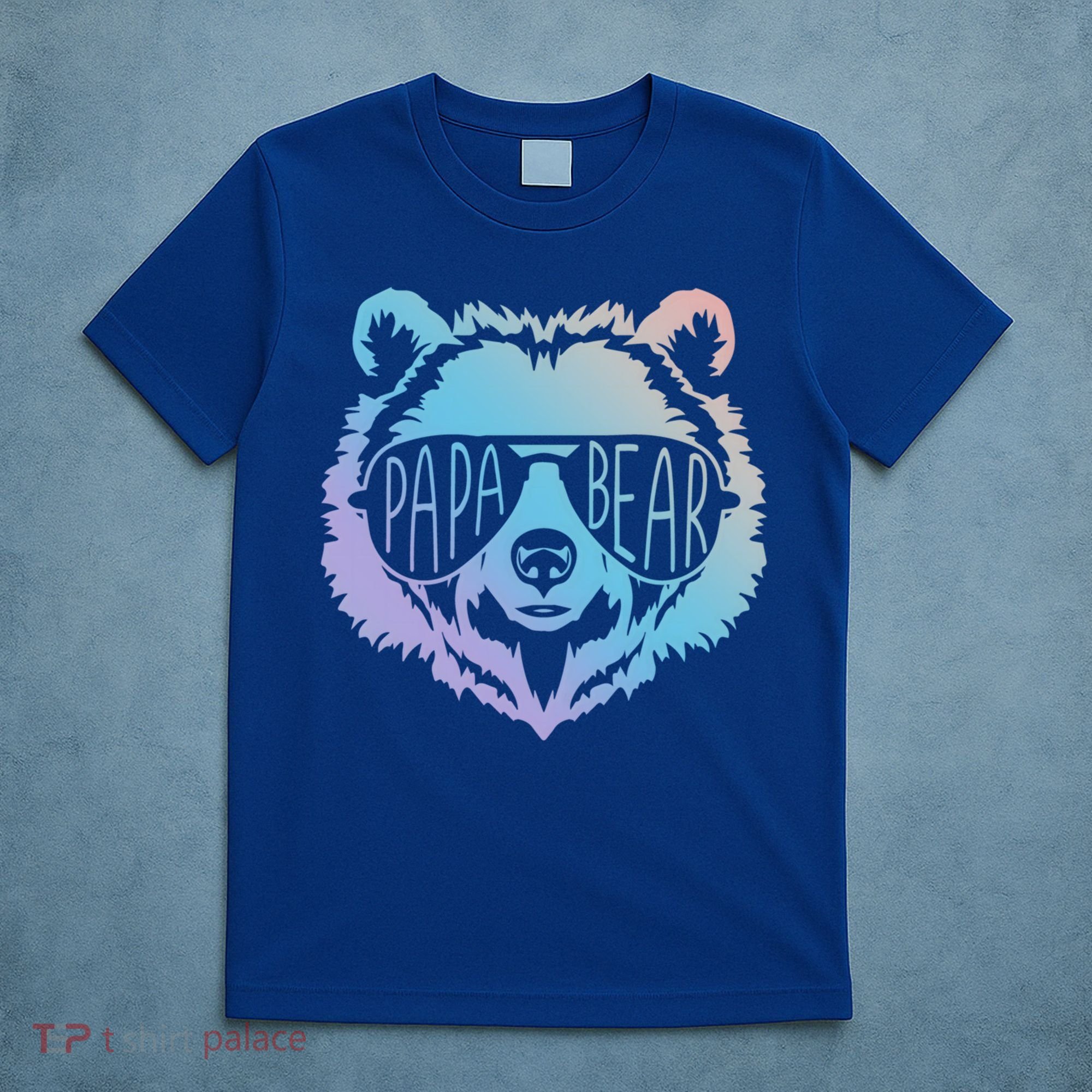 Papa Bear Vintage Graphic Gift T-Shirt