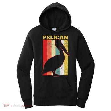 Pelican Bird Vintage Gift Women's Hoodie