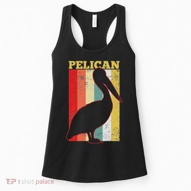 Pelican Bird Vintage Gift Women's Tank Top