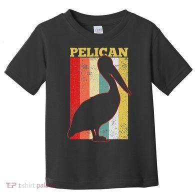 Pelican Bird Vintage Gift Toddler T-Shirt