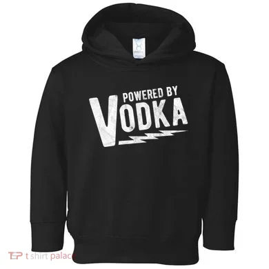 Powered By Vodka Toddler Hoodie