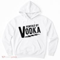 Powered By Vodka Hoodie thumb 0