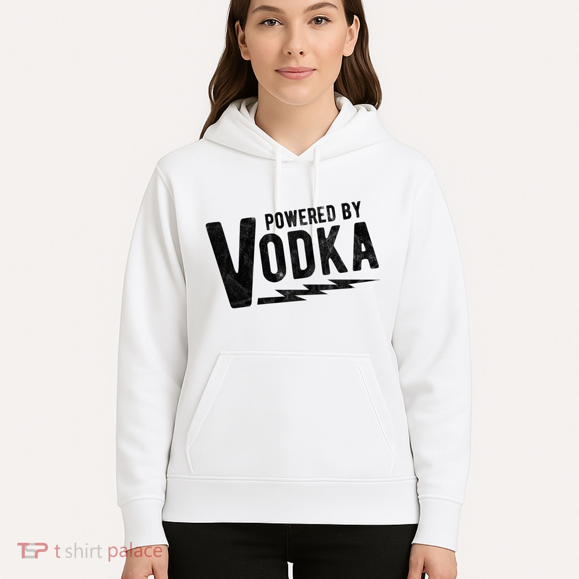 Powered By Vodka Hoodie