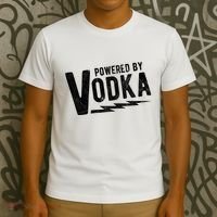 Powered By Vodka T-Shirt thumb 3