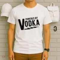 Powered By Vodka T-Shirt thumb 6