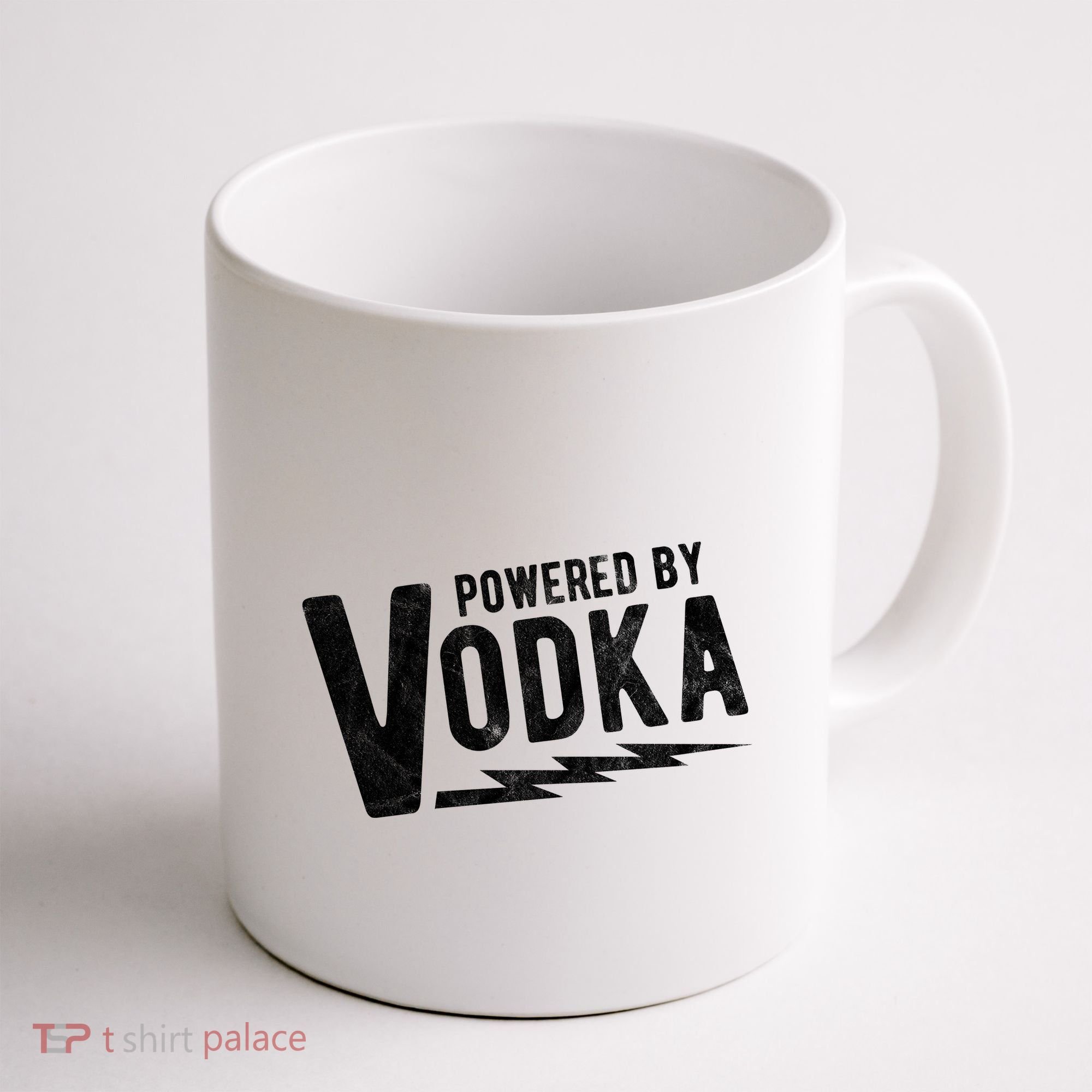Powered By Vodka Coffee Mug