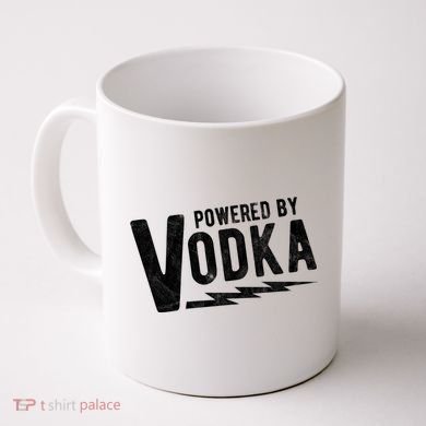 Powered By Vodka Coffee Mug