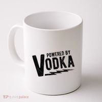 Powered By Vodka Coffee Mug thumb 0