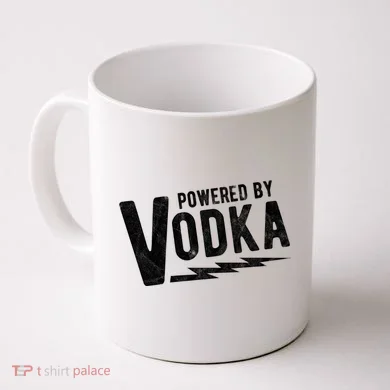 Powered By Vodka Coffee Mug