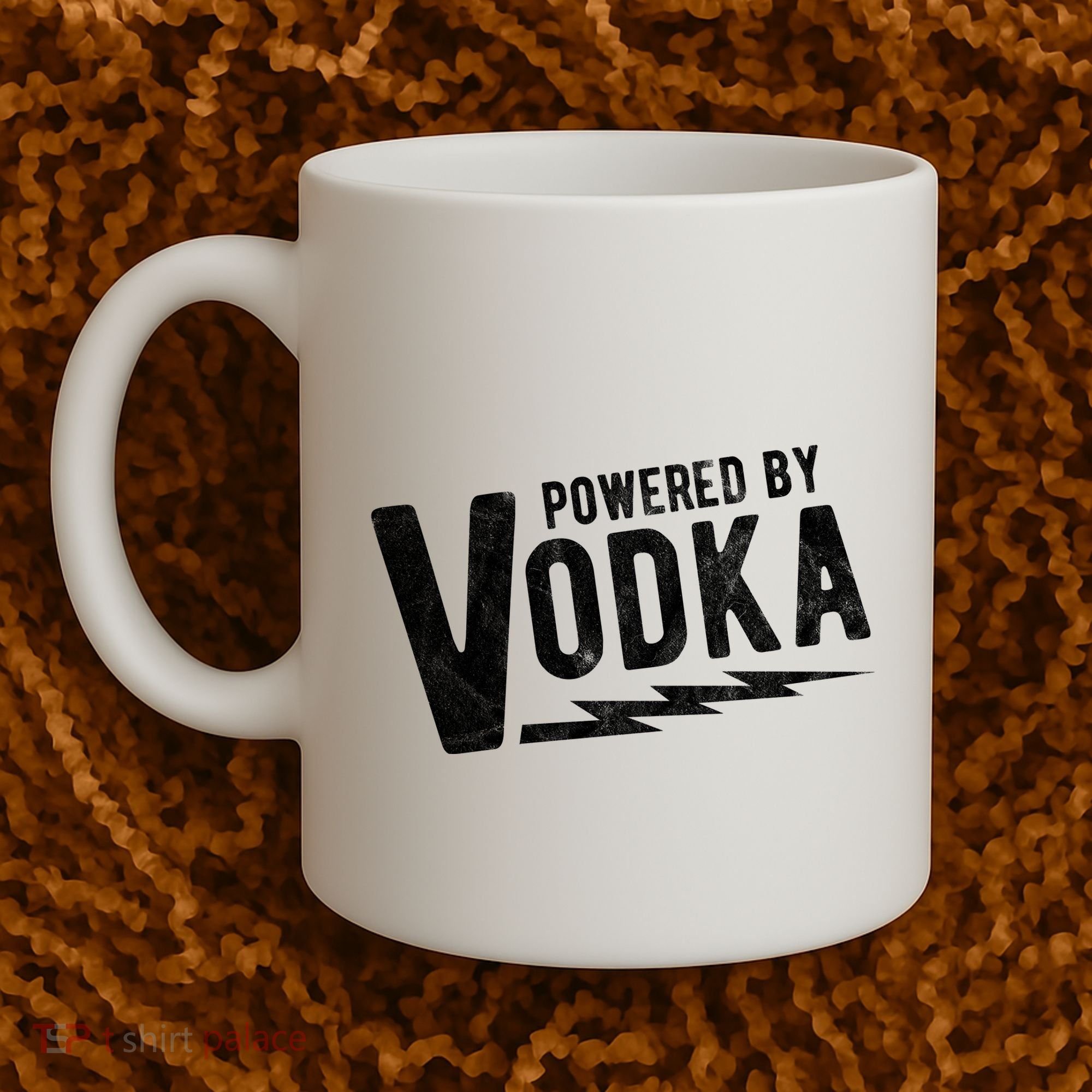 Powered By Vodka Coffee Mug