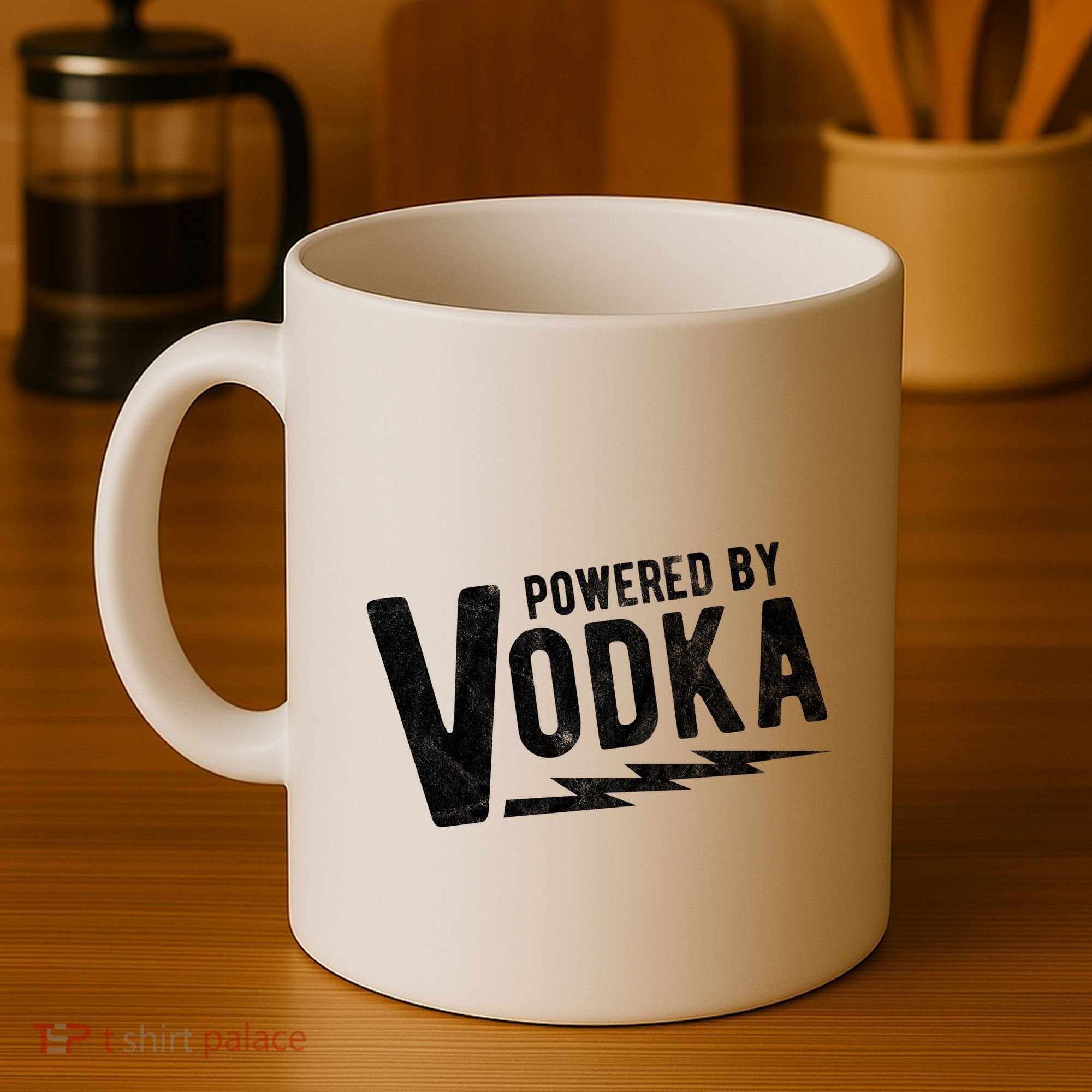 Powered By Vodka Coffee Mug