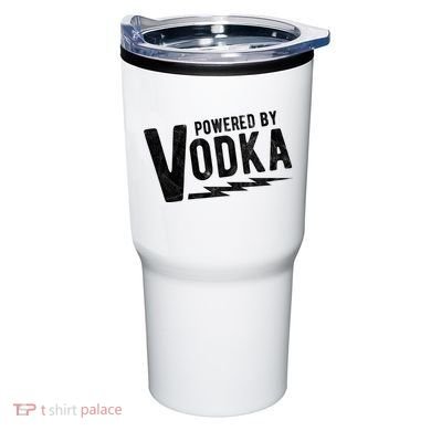 Powered By Vodka Tumbler