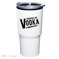 Powered By Vodka Tumbler thumb 0