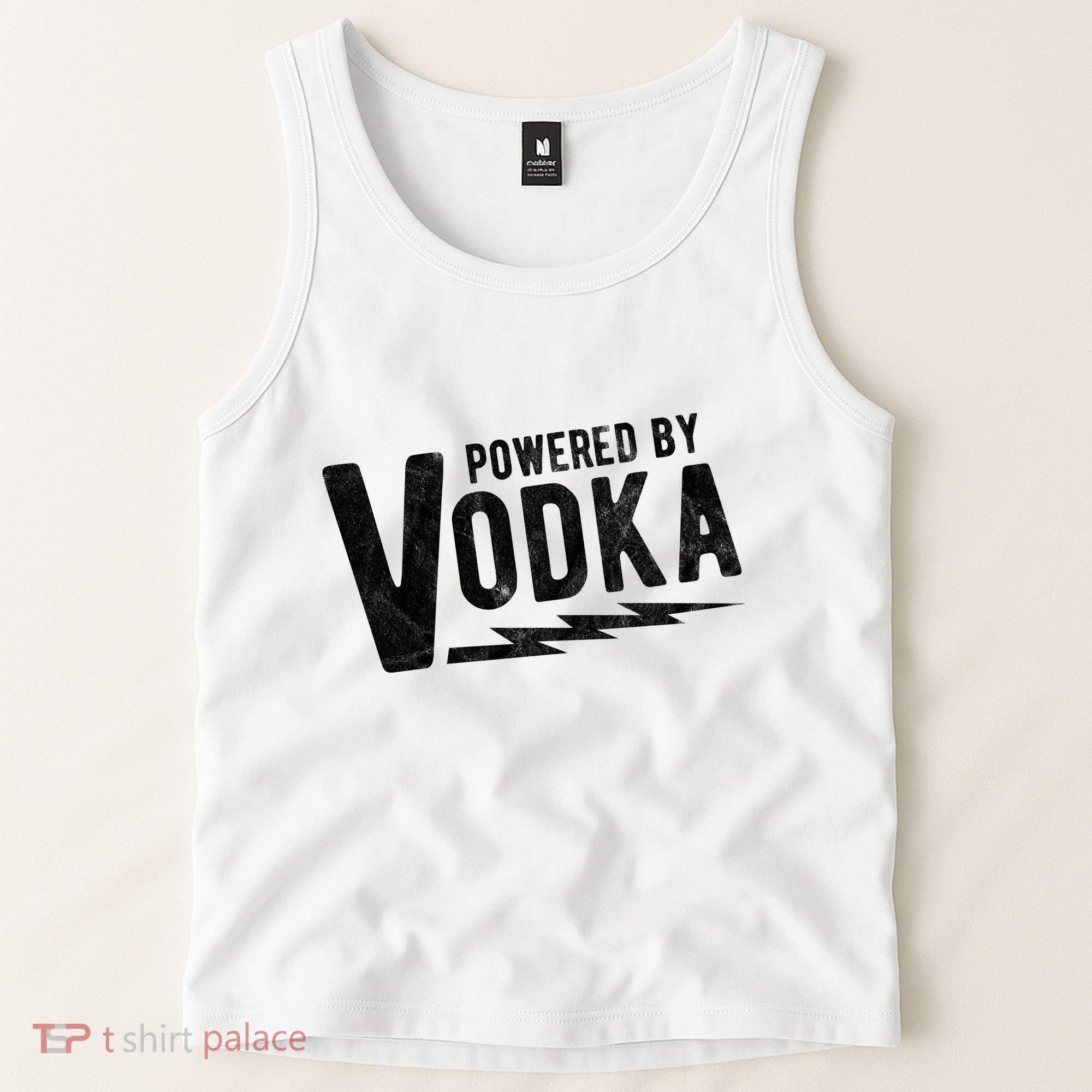 Powered By Vodka Tank Top