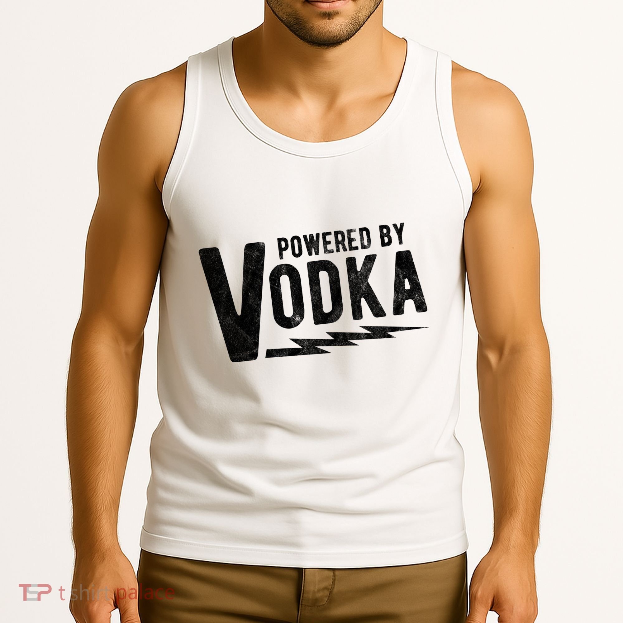 Powered By Vodka Tank Top