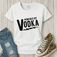 Powered By Vodka Women's T-Shirt thumb 3