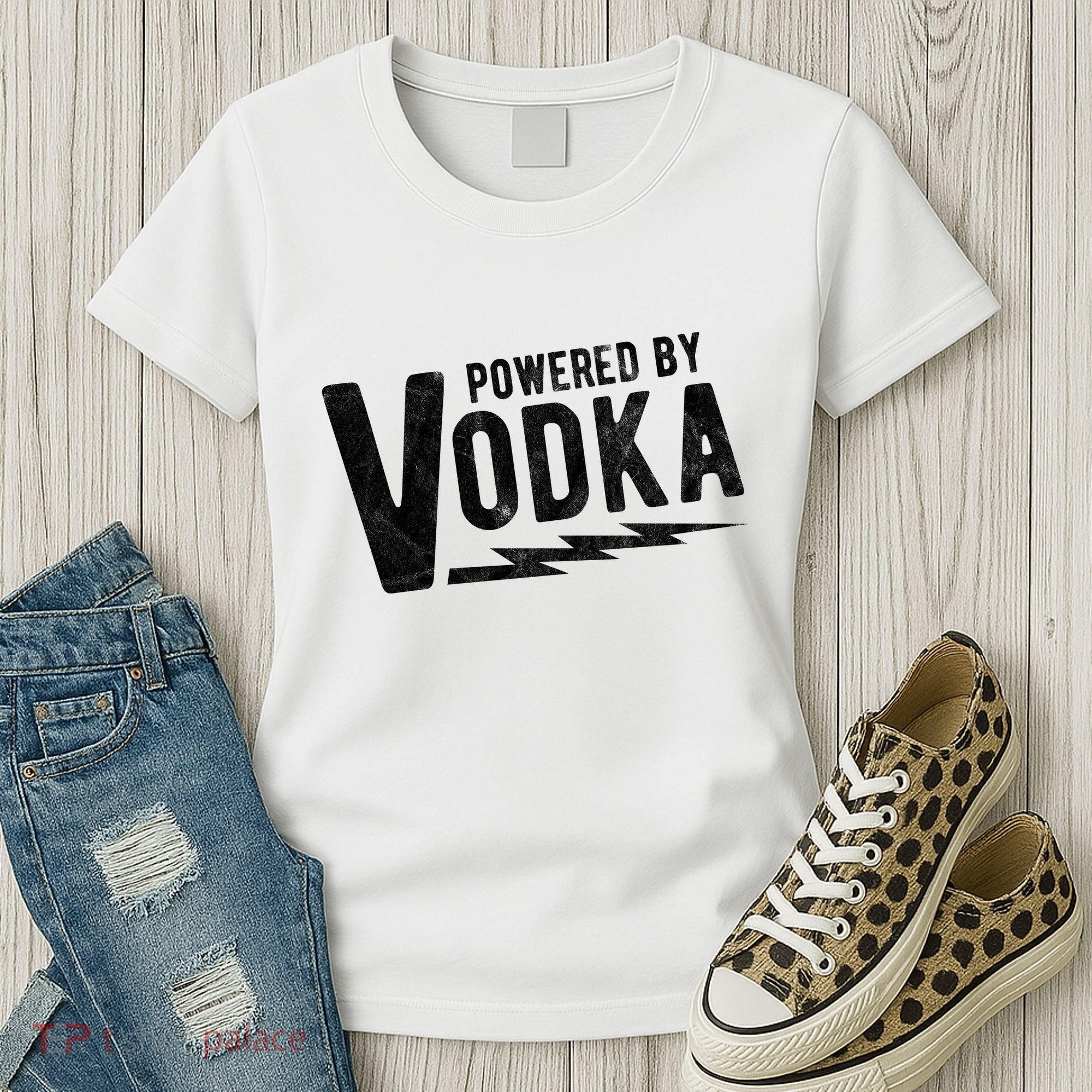 Powered By Vodka Women's T-Shirt