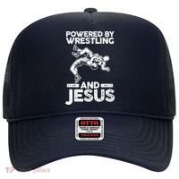 Powered By Wrestling And Jesus Hat thumb 0