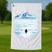 Penguin But Why Golf Towel thumb 1