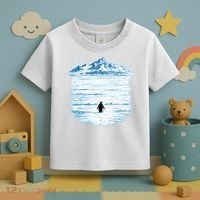 Penguin But Why Toddler T-Shirt thumb 3