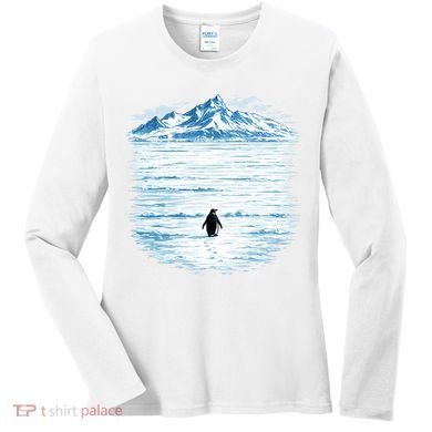 Penguin But Why Women's Long Sleeve Shirt