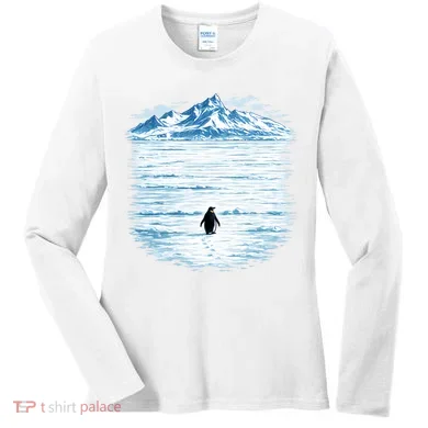 Penguin But Why Women's Long Sleeve Shirt