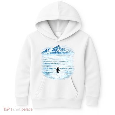 Penguin But Why Kids Hoodie