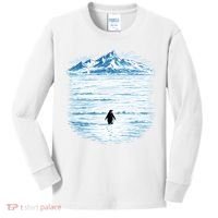 Penguin But Why Kids Long Sleeve Shirt thumb 0