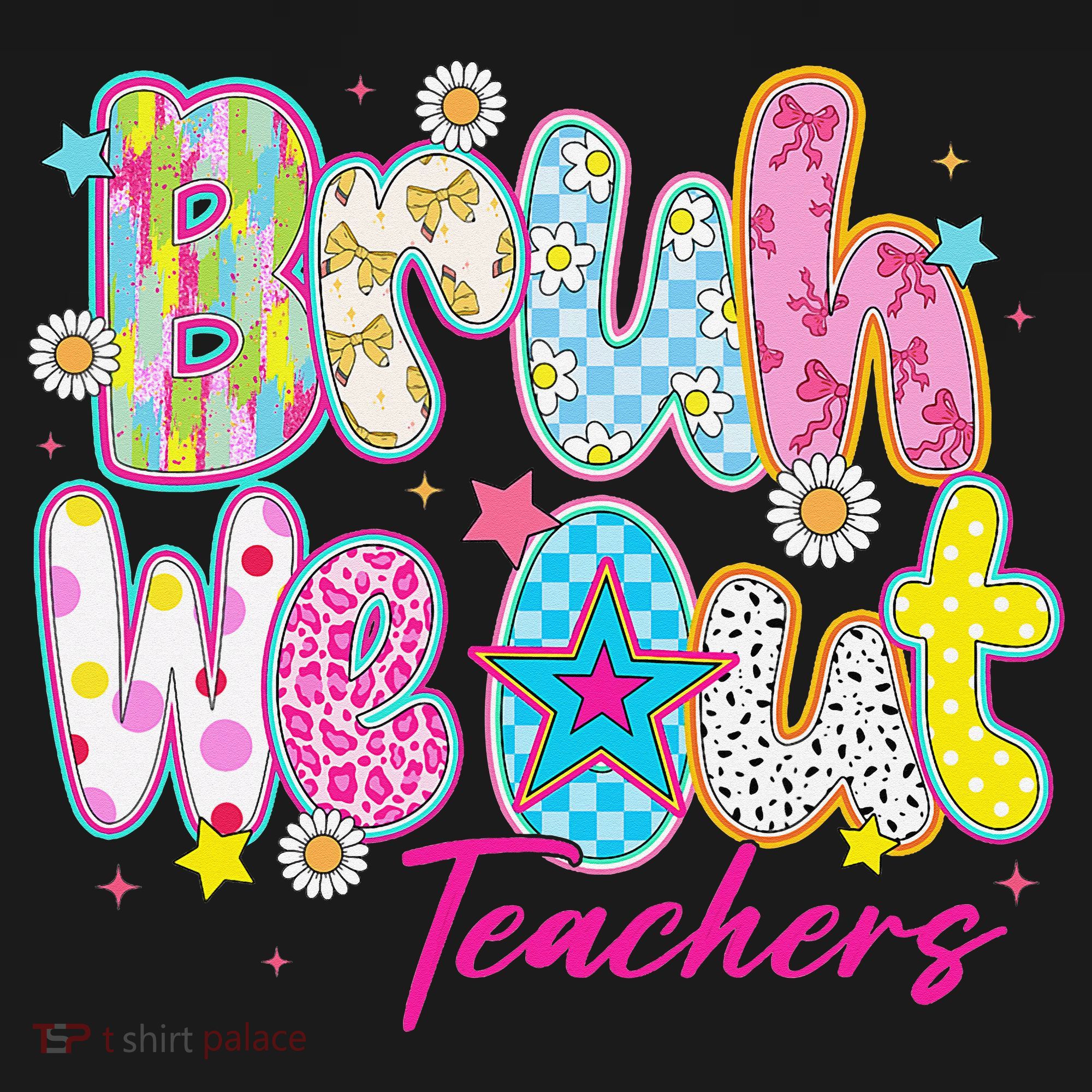 Preppy Bruh We Out Teachers Last Day Of School Summer Break Women's Hoodie