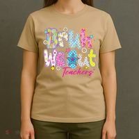 Preppy Bruh We Out Teachers Last Day Of School Summer Break T-Shirt thumb 4