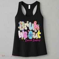 Preppy Bruh We Out Lunch Ladies Last Day Of School Summer Women's Tank Top thumb 3