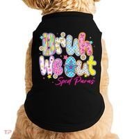 Preppy Bruh We Out Sped Paras Last Day Of School Summer Doggie Tank thumb 0