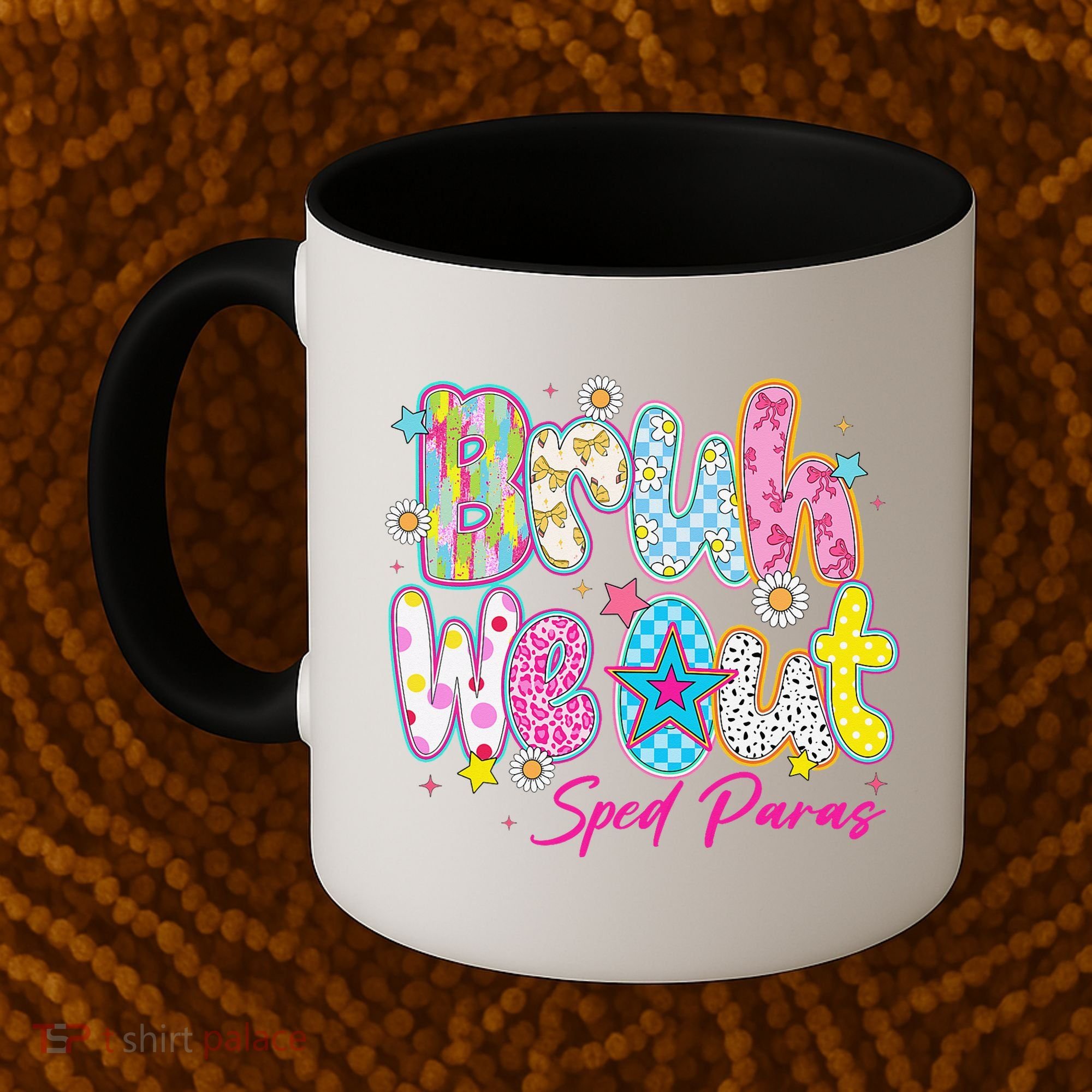 Preppy Bruh We Out Sped Paras Last Day Of School Summer Coffee Mug
