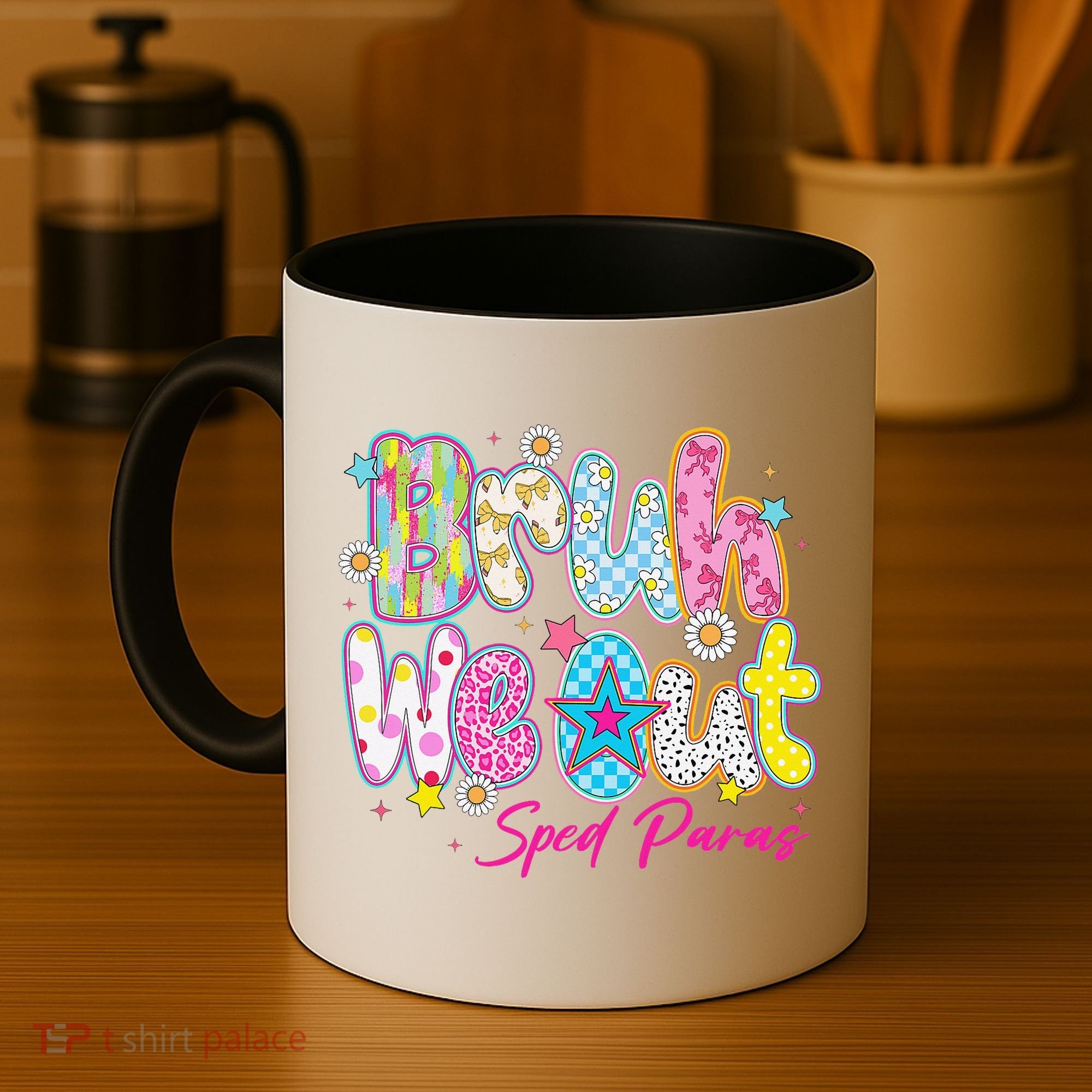 Preppy Bruh We Out Sped Paras Last Day Of School Summer Coffee Mug