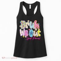 Preppy Bruh We Out Sped Paras Last Day Of School Summer Women's Tank Top thumb 0