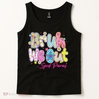 Preppy Bruh We Out Sped Paras Last Day Of School Summer Tank Top thumb 2