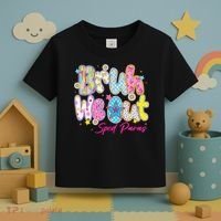 Preppy Bruh We Out Sped Paras Last Day Of School Summer Toddler T-Shirt thumb 3