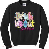 Preppy Bruh We Out Sped Paras Last Day Of School Summer Kids Sweatshirt thumb 0