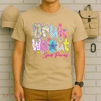 Preppy Bruh We Out Sped Paras Last Day Of School Summer T-Shirt thumb 6