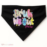 Preppy Bruh We Out Paraprofessionals Last Day Of School USA-Made Doggie Bandana thumb 0