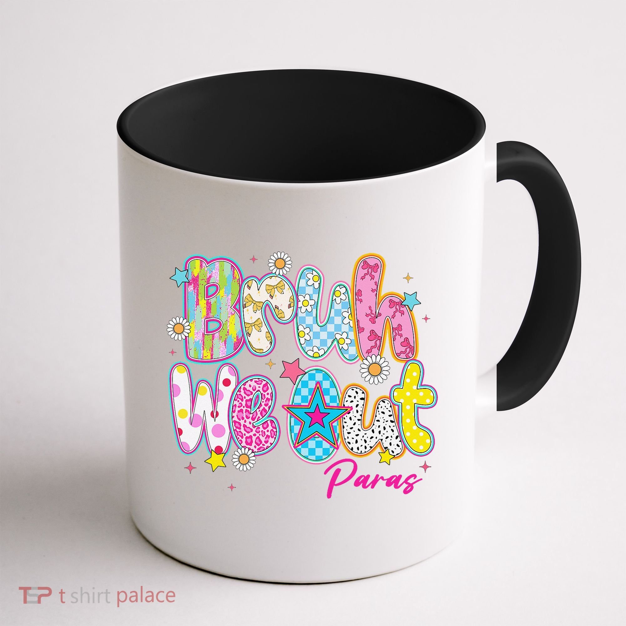 Preppy Bruh We Out Paraprofessionals Last Day Of School Coffee Mug