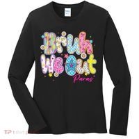 Preppy Bruh We Out Paraprofessionals Last Day Of School Women's Long Sleeve Shirt thumb 0