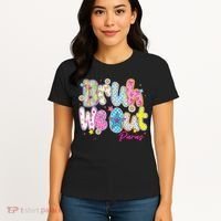 Preppy Bruh We Out Paraprofessionals Last Day Of School Women's T-Shirt thumb 4