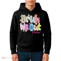 Preppy Bruh We Out Paraprofessionals Last Day Of School Kids Hoodie thumb 4