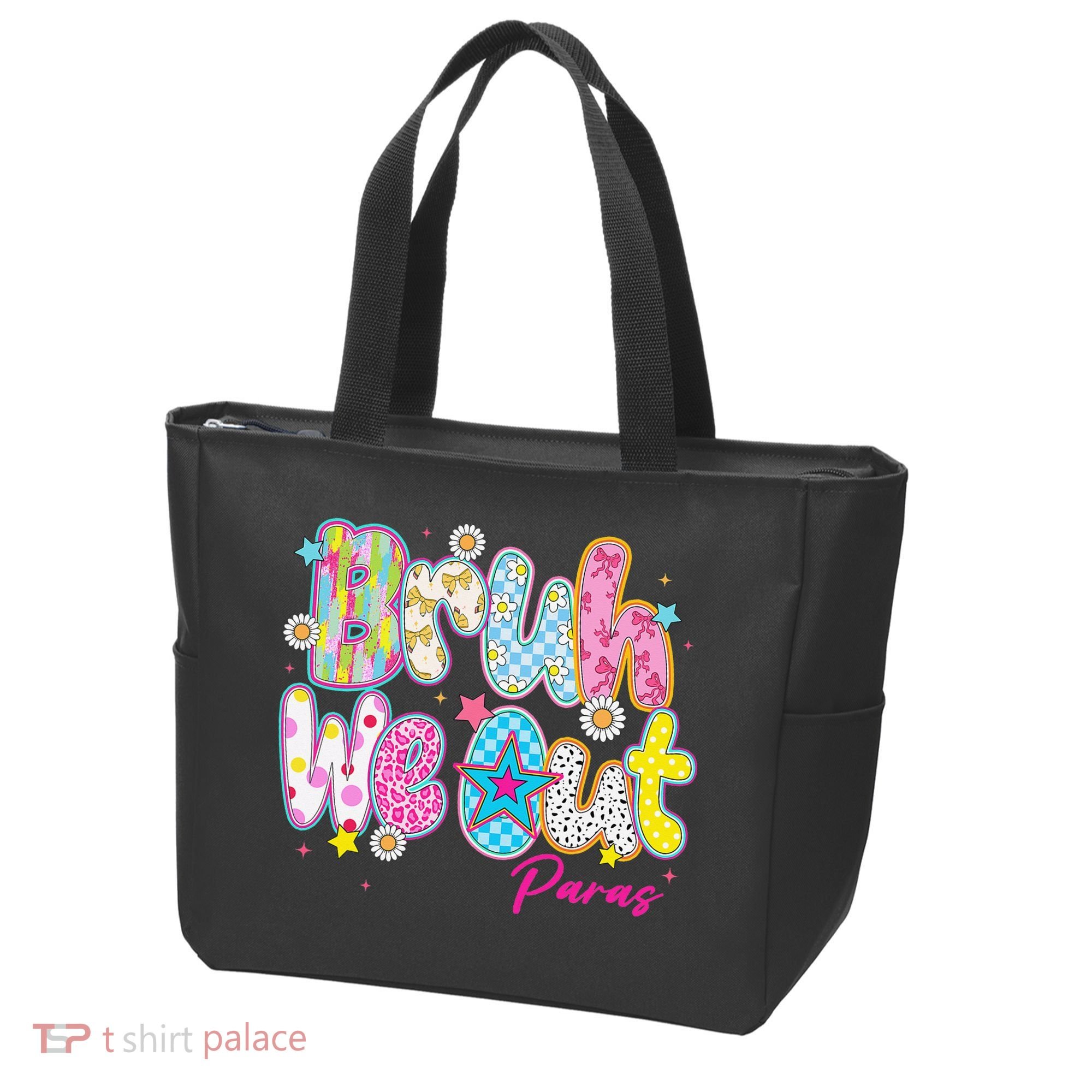 Preppy Bruh We Out Paraprofessionals Last Day Of School Tote Bag