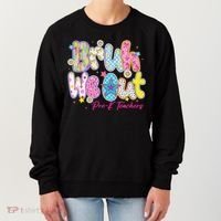 Preppy Bruh We Out Pre-K Teachers Last Day Of School Summer Women's Sweatshirt thumb 0