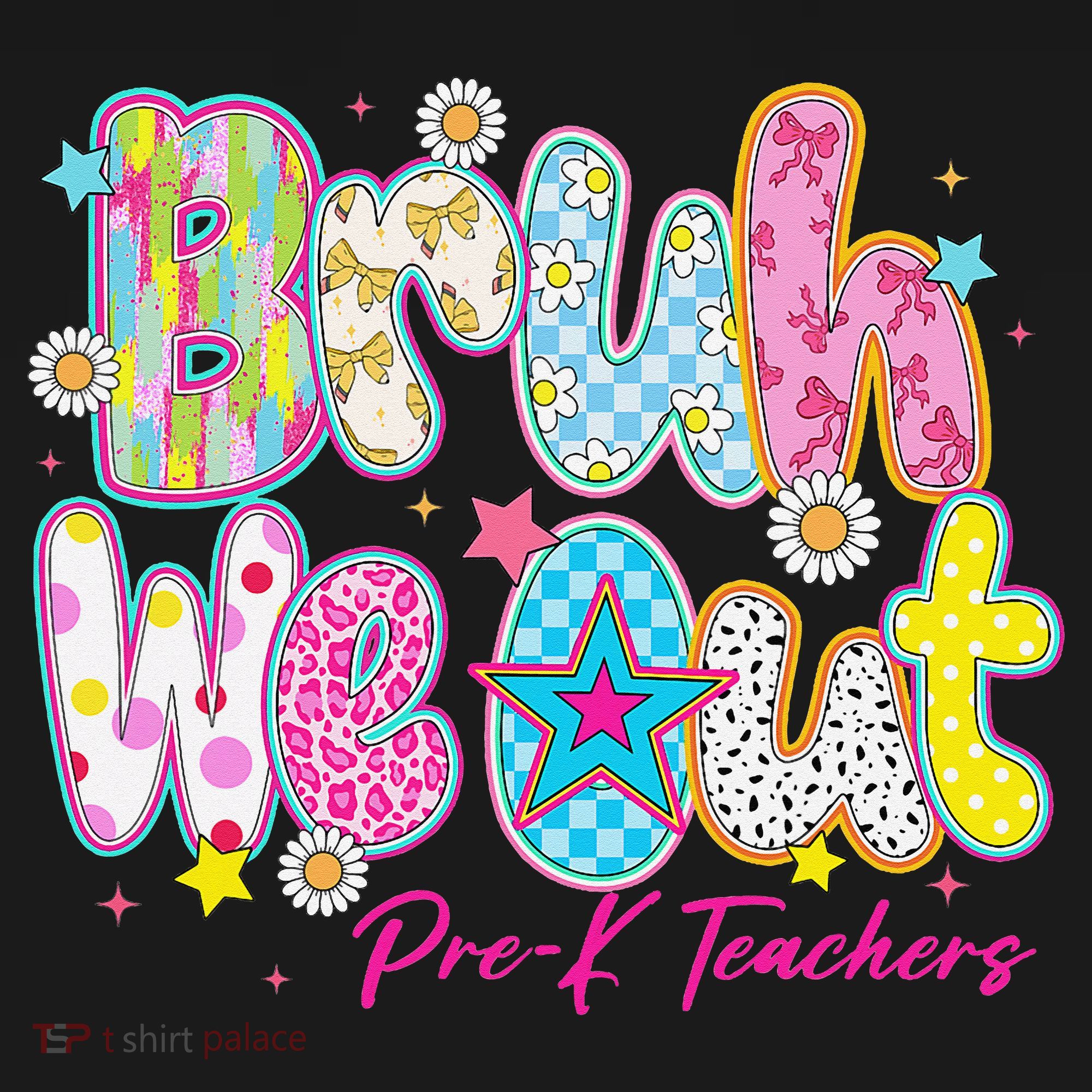 Preppy Bruh We Out Pre-K Teachers Last Day Of School Summer Women's Hoodie