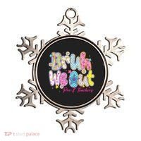 Preppy Bruh We Out Pre-K Teachers Last Day Of School Summer Ornament thumb 0