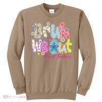 Preppy Bruh We Out Pre-K Teachers Last Day Of School Summer Sweatshirt thumb 0