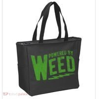 Powered By Weed Tote Bag thumb 2